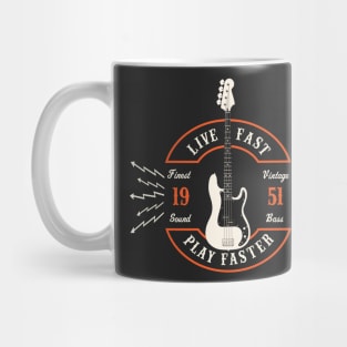 Live Fast Play Faster - Precision Mug